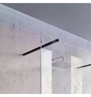 Набор металлических частей для душевых ограждений Walk-In W SET-900 Wall/Corner черный GWD010003018