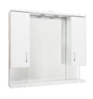 Зеркальный шкаф 900/с AQUALINE
