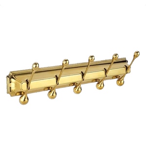 Панель с 5 круглыми крючками ELGHANSA HRM-950-Gold