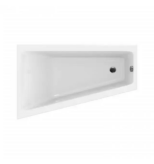 Ванна асимметр.: CREA 160x100, левая, белый, Сорт1 P-WA-CREA*160-LNL Cersanit