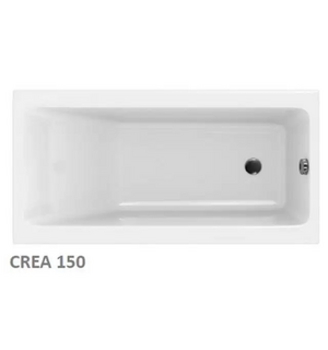 Ванна прямоуг.: CREA 150x75, белый, Сорт1 P-WP-CREA*150NL Cersanit