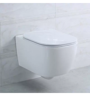 Чаша унитаза безободкового, P-trap GENOVA BB1102CH BelBagno