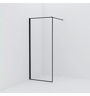 Душевая перегородка Walk In, черный 80x195, Slide, IDDIS, SLI8BS8i23