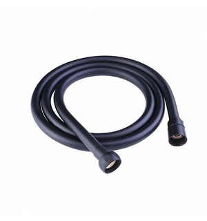 Шланг для душа, черный, ПВХ, 1.5м, IDDIS, 04P15BLi19