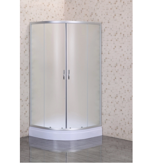 Душевое ограждение CS-8005S 80*80*195 низ.поддон 13 см, стекло 4мм Loranto