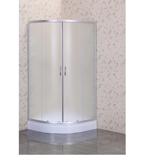 Душевое ограждение CS-8025S 100*100*195 низ.поддон 13 см, стекло 4 мм Loranto