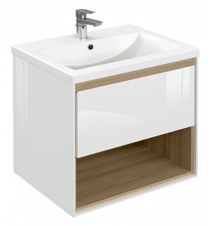 Тумба подвесная для раковины 60 LOUNA, SP-SZ-LOU-CO60/Wh