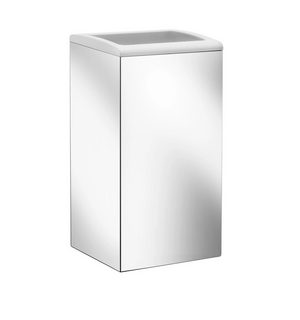 Ведро для мусора подвесное 285х203х500, 25л,  белый/хром Collection Moll 12788010000