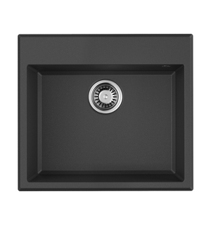Мойка Tedori 57-BL Tetogranit/черный/4993980