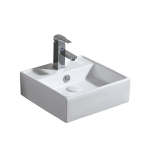 Раковина накладная квадратная 38*38*12,5 см /00064164/ AZ-4148