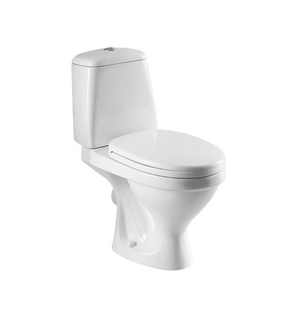 Унитаз компакт безобод с сид полипропилен микролифт P-trap 65,5*35*77 см /00064178/ AZ-2018-P