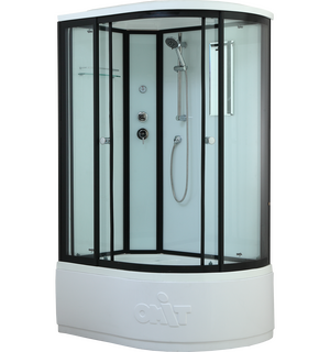 Душевая кабина Standart Т-6620 Black L (120*85*220)