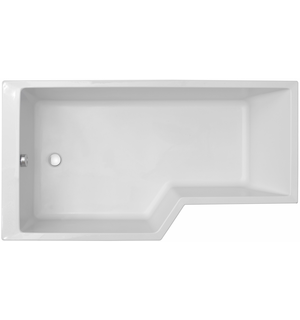 Ванна левая 1600х900, белая BAIN-DOUCH E6D000L-00