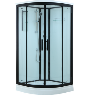 Душевая кабина Standart Т-6601 Black (100*100*220)