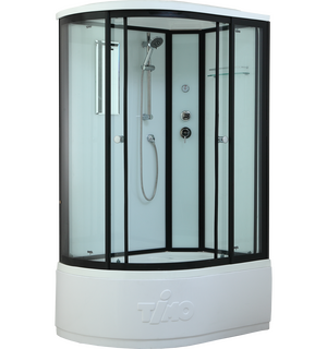 Душевая кабина Standart Т-6620 Black R (120*85*220)