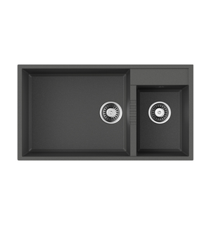 Мойка Tedori 85-2-U-PL Tetogranit/платина/4993947