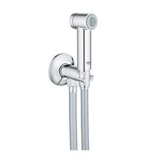 Гигиенический душ Sena с вентилем, душевой шланг Silverflex 1250 мм, 26332000