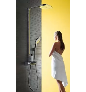 Душевая панель HANSGROHE Raindance Select Showerpipe 360 д/душа бел/хром 27112400