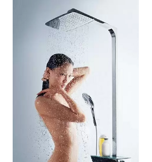 Душевая панель HANSGROHE Raindance Select Showerpipe 360 д/ванны бел/хром 27113400