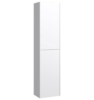 Подвесной пенал 36,5 см с двумя дверьми ., белый, Mobi, MOB0535W+MOB0735W