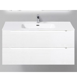 База под раковину подвесная, ETNA Bianco Lucido, 1200x455x500, ETNA-1200-2C-SO-BL-P