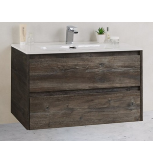 База под раковину подвесная, KRAFT 39 Pino Pasadena, 800х390x500, KRAFT 39-800/390-2C-SO-PP