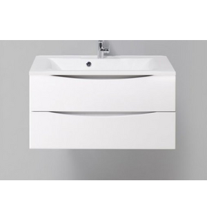 База под раковину подвесная, MARINO Bianco Opaco, 600x450x500, MARINO-600-2C-SO-BO-P