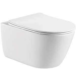 Унитаз подвесной Оберон AQ1363W-00 с сиденьем Soft Close