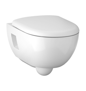 Подвесной унитаз  Geberit Renova Rimfree 500.800.00.1 с тонким сиденьем микролифт
