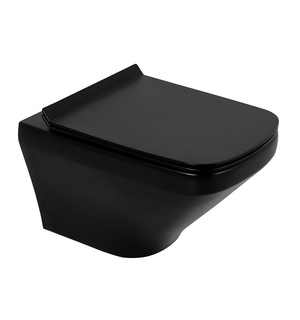Чаша подвесного унитаза SELA BB3201CHR-MB BelBagno