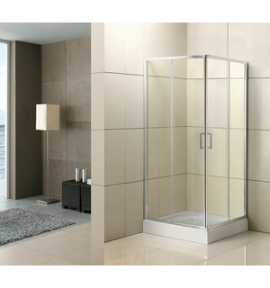 Душевой уголок UNO-195-A-2-100-C-Cr Belbagno