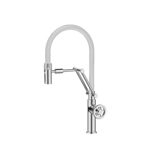 Смеситель для кухни с гибким изливом хром Grange GRASBFLi05 Iddis