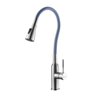 Смеситель для кухни с гибким изливом Expert LM5082S-Gray Lemark