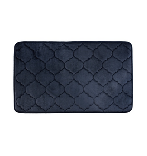 Коврик для ванной комнаты Basic 50*80 см  полиэстер с запоминающей пеной B20P580i12 Iddis