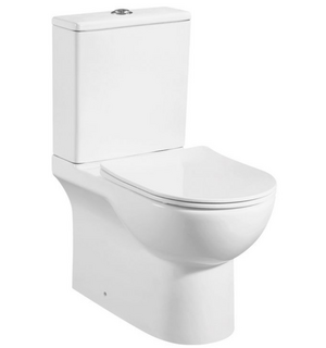 Унитаз - компакт Ambra 645x370x815 безободковый с сиденьем микролифт AZ-848 Azario