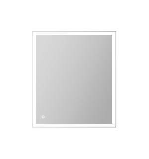 Зеркало с подсветкой и сенсорным выключателем 75x80 SPC-GRT-750-800-LED-TCH BelBagno