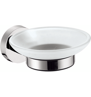 Мыльница стеклянная NESSY хром AZ-73108 Azario