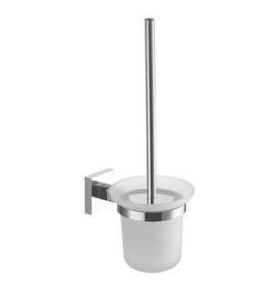 Ерш для унитаза RINA подвесной со стеклянной колбой хром AZ-87013 Azario