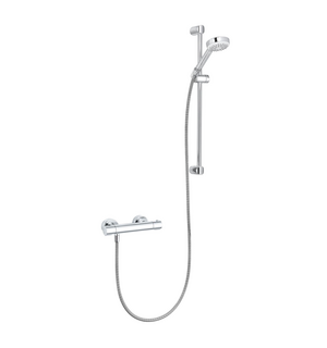 Термостат с душевым гарнитуром LOGO SHOWER DUAL SYSTEM 60 см хром 6857505-00 KLUDI