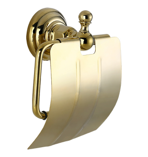 Держатель туалетной бумаги с крышкой PRAKTIC Bronze PRK-300-Bronze Elghansa