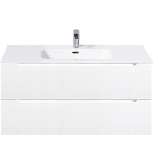 Тумба под раковину подвесная с двумя ящиками с доводчиками ETNA Bianco Opaco 1000x455x500 BelBagno