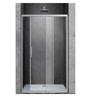 Душевая дверь Soft VDS-3SO110CL, 1100, хром, стекло прозрачное Vincea
