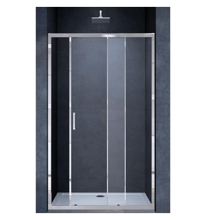 Душевая дверь Alpha VDS-3AL120CL, 1200, хром, стекло прозрачное Vincea