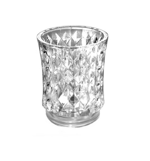 Стакан стеклянный PRAKTIC Chrome кристалл UNP-412 Elghansa