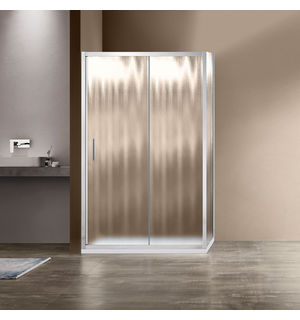 Душевой уголок Garda VSR-1G8012CH, 1200*800, хром, стекло шиншилла Vincea