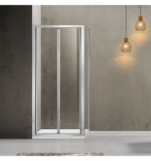 Душевой уголок Garda VSR-1G8090CL, 900*800, хром, стекло прозрачное Vincea
