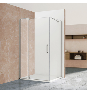 Душевой уголок Extra VSR-1E901010CL, 900/1000*1000, хром, стекло прозрачное Vincea