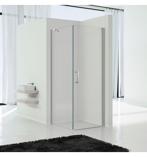 Душевой уголок Orta VSR-1O9090CL, 900*900, хром, стекло прозрачное Vincea