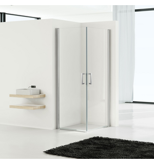 Душевой уголок Orta VSS-1O8080CL, 800*800, хром, стекло прозрачное Vincea