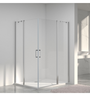 Душевой уголок Orta VSS-1O1010CL, 1000*1000, хром, стекло прозрачное Vincea